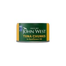 John West Tuna Chunks in Sunflower Oil 125 g
