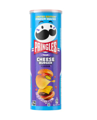 Pringles Cheese Burger Chips 165 g