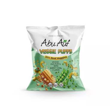 Abu Auf Vegetable Puffs Peas & Sweet Corn 40 g