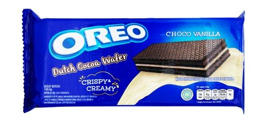 Oreo Dutch Cocoa Wafer Choco Vanilla 117g