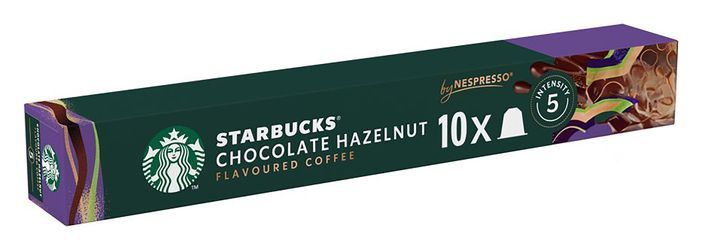 Starbucks Chocolate Hazelnut Coffee 10 Capsules