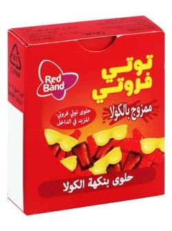 Red Band Tutti Frutti Cola Jelly 18g