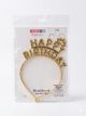 Happy Tag Gold Hair Clip