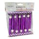 Whistle dotted 10 pieces purple