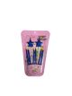 Pen Candle with 2 Blue Stars