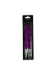 Candles Spiral Purple 6 pcs