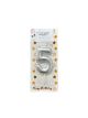 Large Silver Birthday Candle  Number 5