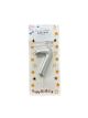 Large Silver Birthday Candle  Number 7