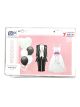 Helium Balloon with Latex Balloons 7 Pieces Wedding Suit and Dress Shape