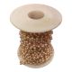 Gold Chain with Rose Gold Rhinestones – 1 Meter