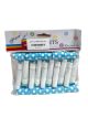 Whistle dotted 10 pieces sky blue