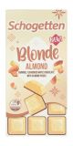 Schogetten Blonde Chocolate Filled with Almond Pieces 100 g