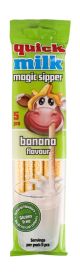 Quick Milk sipper Banana Flavor 5 Pieces * 6 g 