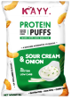 KAI Protein Puffs Sour Cream and Onion 60g