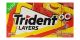 Trident Watermelon & Peach Sugar-Free Gum 7 Pieces 13.5g
