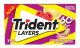 Trident Lemon & RasBerry Sugar-Free Gum 7 Pieces 13.5g