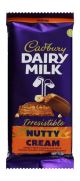 Cadbury Milk Chocolate with Cream, Nuts & Hazelnut Pieces 105 g
