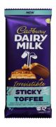 Cadbury Milk Chocolate with Toffee Cream, Caramel & Crunchy Almonds 102g