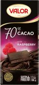 Valor Dark Chocolate with Blueberry 70% 100g