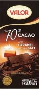 Valor Dark Caramel Chocolate 70% 100g